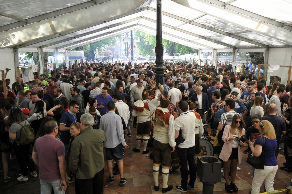 Festival de la sidra en La Felguera