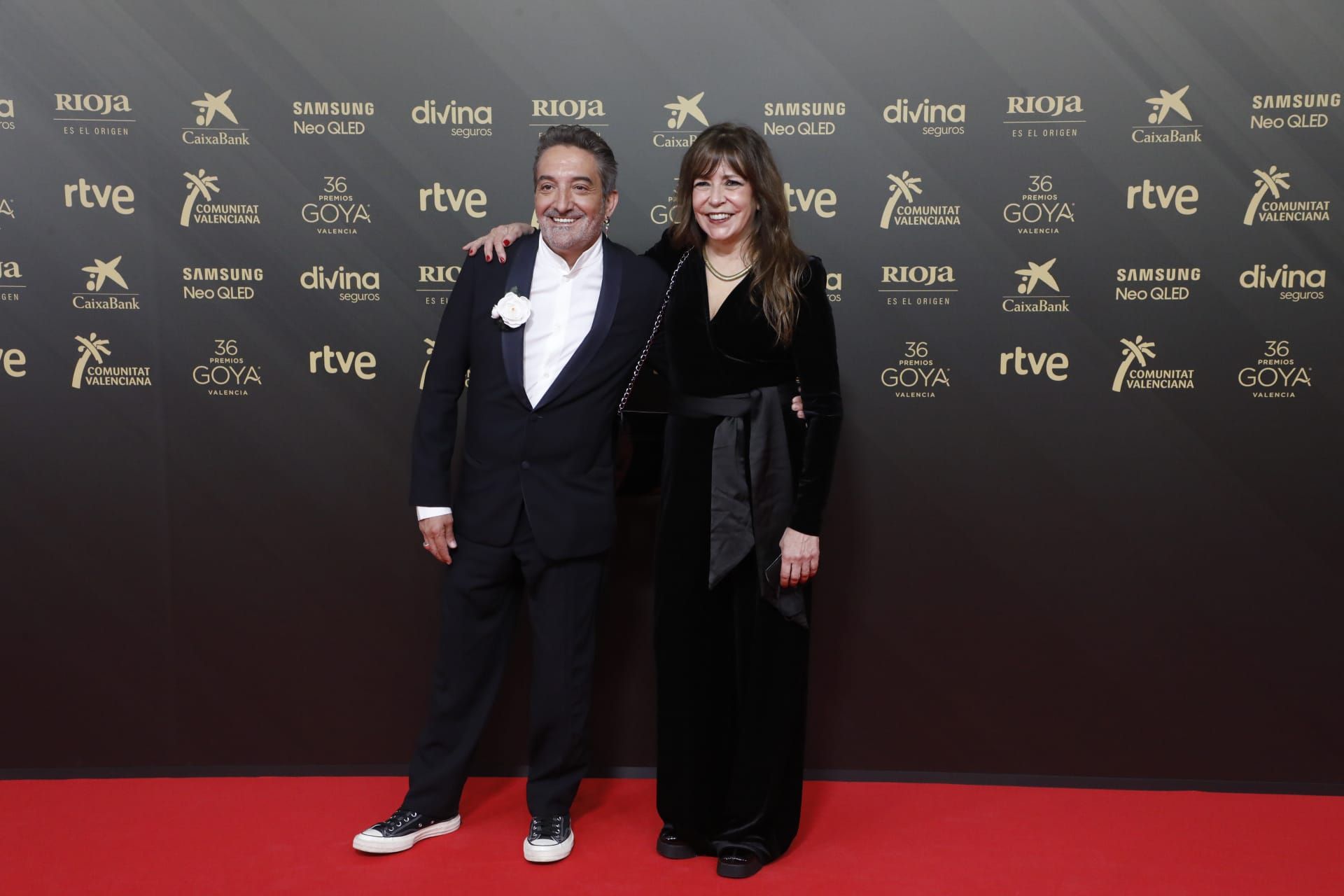 Todas las imágenes de la alfombra roja de los Premios Goya en València