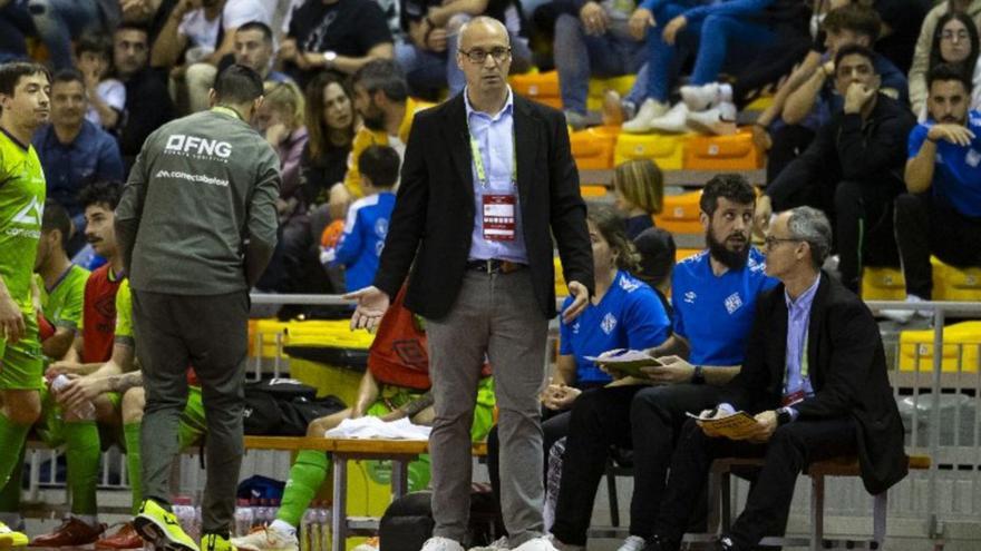 Antonio Vadillo, técnico del Palma Futsal: «Ganar este tipo de partidos te sube mucho la moral»