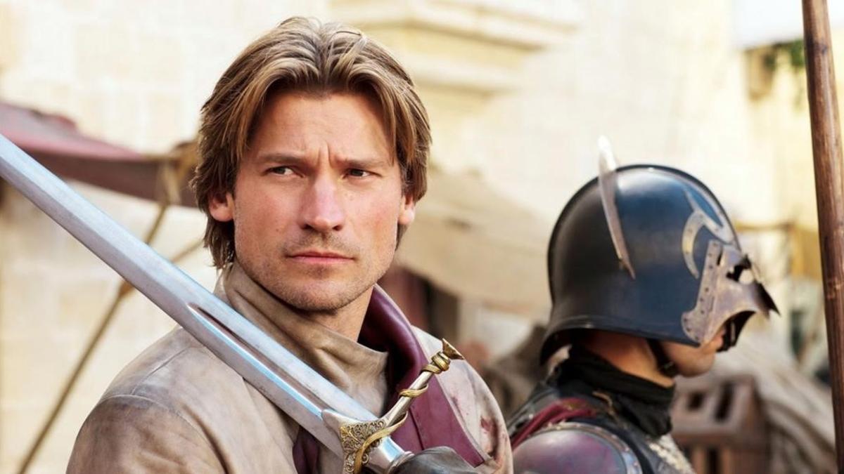 Jaime Lannister, durante un rodaje