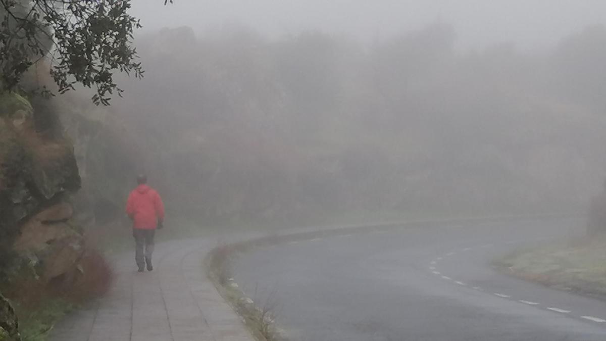 Niebla en el Valle delJerte.