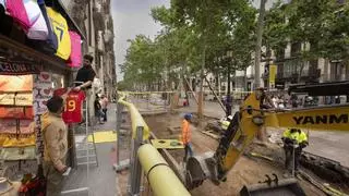 Barcelona afronta un verano con 38 obras en el espacio público y el corte de la calle Muntaner por 13 meses