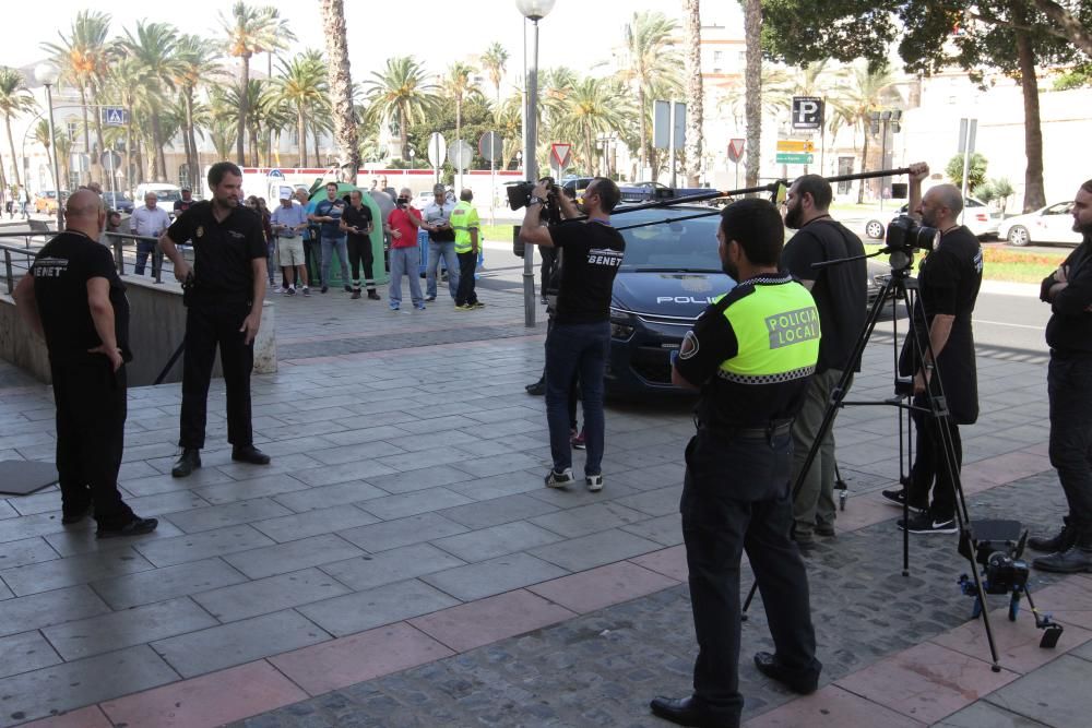 Rodaje de la serie Benet en Cartagena