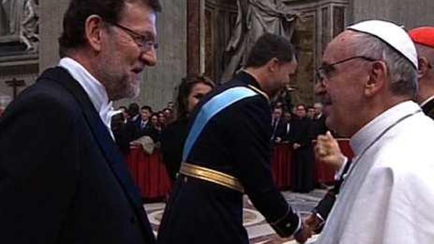 Mariano Rajoy se reúne hoy con el Santo Padre