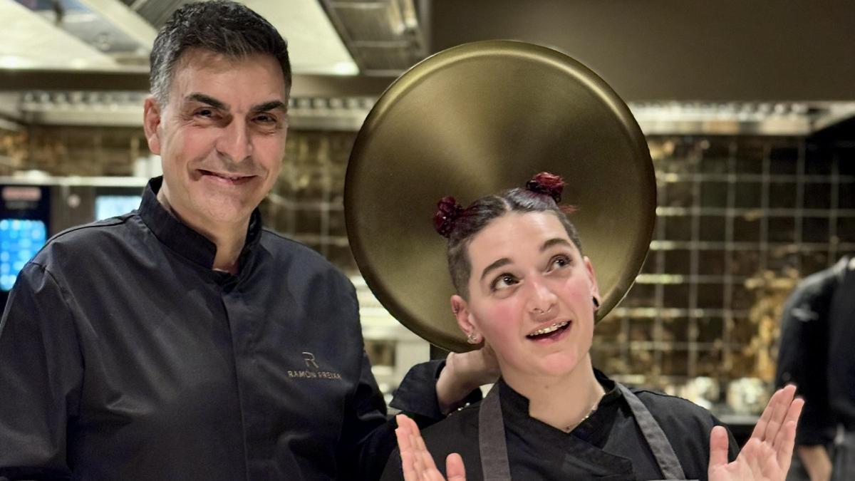 Ramón Freixa y Antonia Pagano.