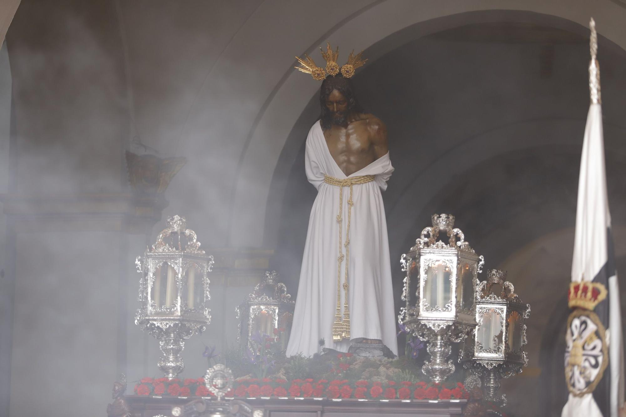 Desde Santo Domingo, la III Estación del Vía Crucis, el Cristo de la Humillación