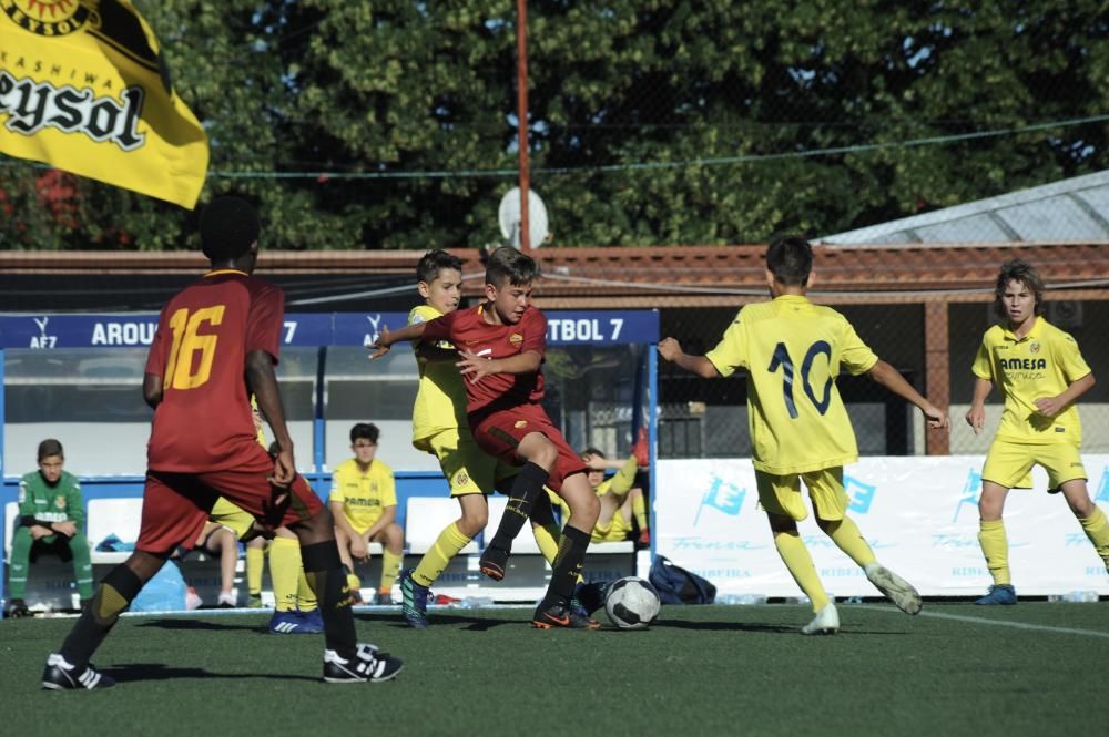 Los jóvenes del Submarino Amarillo doblegaron en la final a la Roma, que debutaba en el torneo.