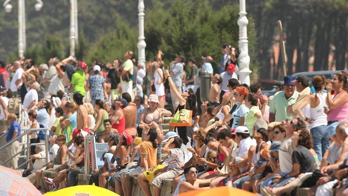 Las imágenes del ya desaparecido Festival Aéreo Internacional de Vigo.