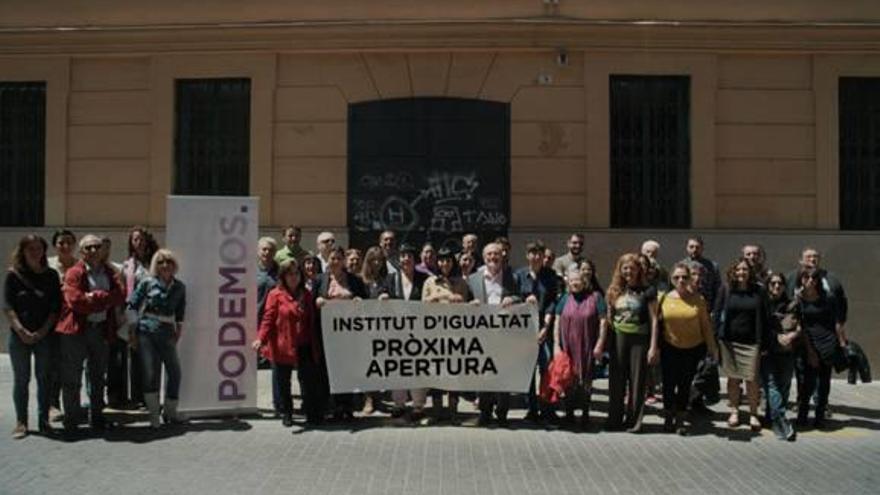 Podemos apoya la idea del Consell de reabrir el Instituto de la Mujer