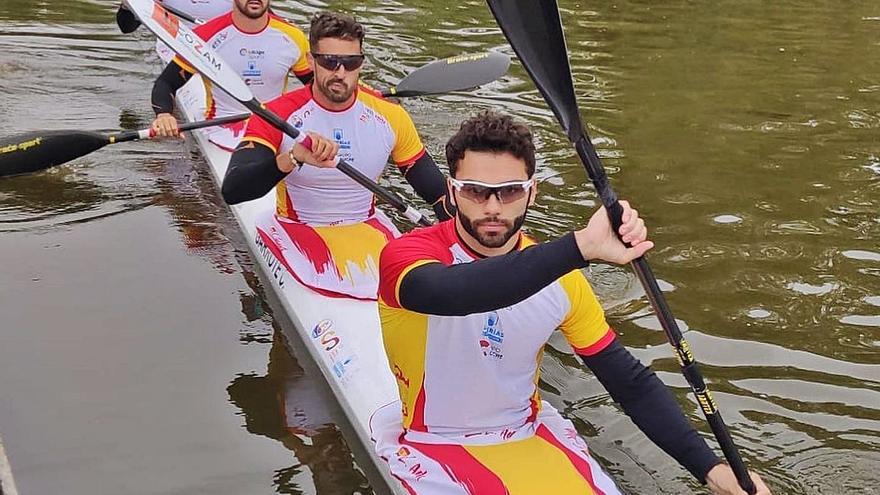 Garrote, séptimo en el K4, y alcanza la final del K2 mixto