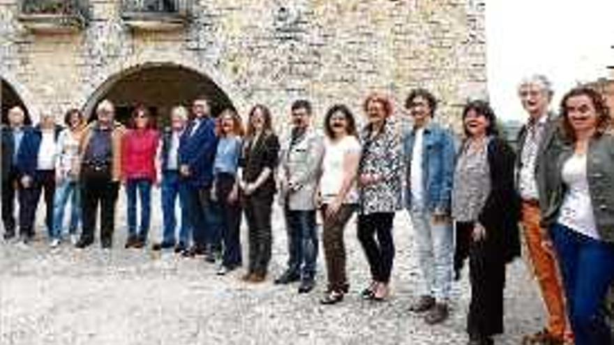 Foto dels candidats del PSC per Girona al Congrés i al Senat.