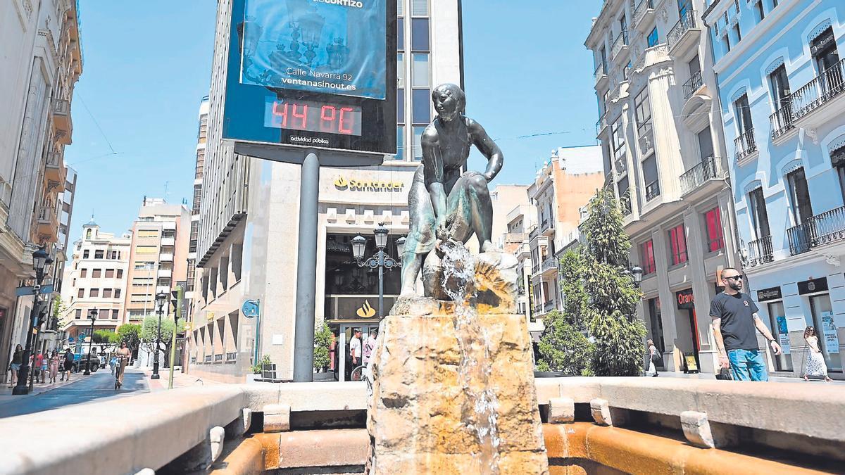 Este mes de julio fue el mes más cálido de la historia en Castelló de la Plana, según Aemet, y también pulverizó el récord en  la Comunitat.