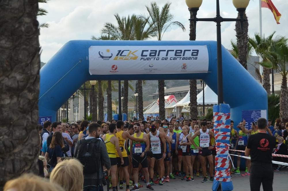 La Carrera Puerto de Cartagena encumbra a Franco y Del Solar