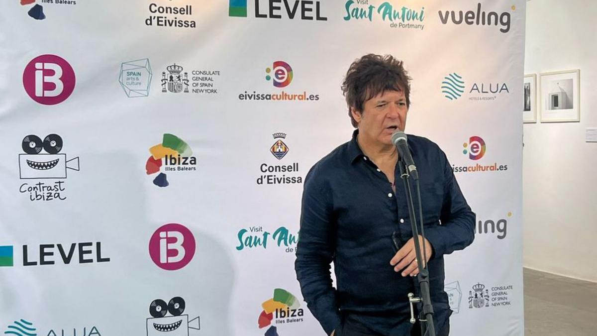 Clem Burke, hoy, en Sa Nostra Sala, en Vila.  |  CONSELL DE EIVISSA