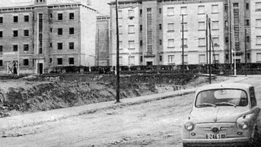 Construcció dels habitatges de Caixa Manresa