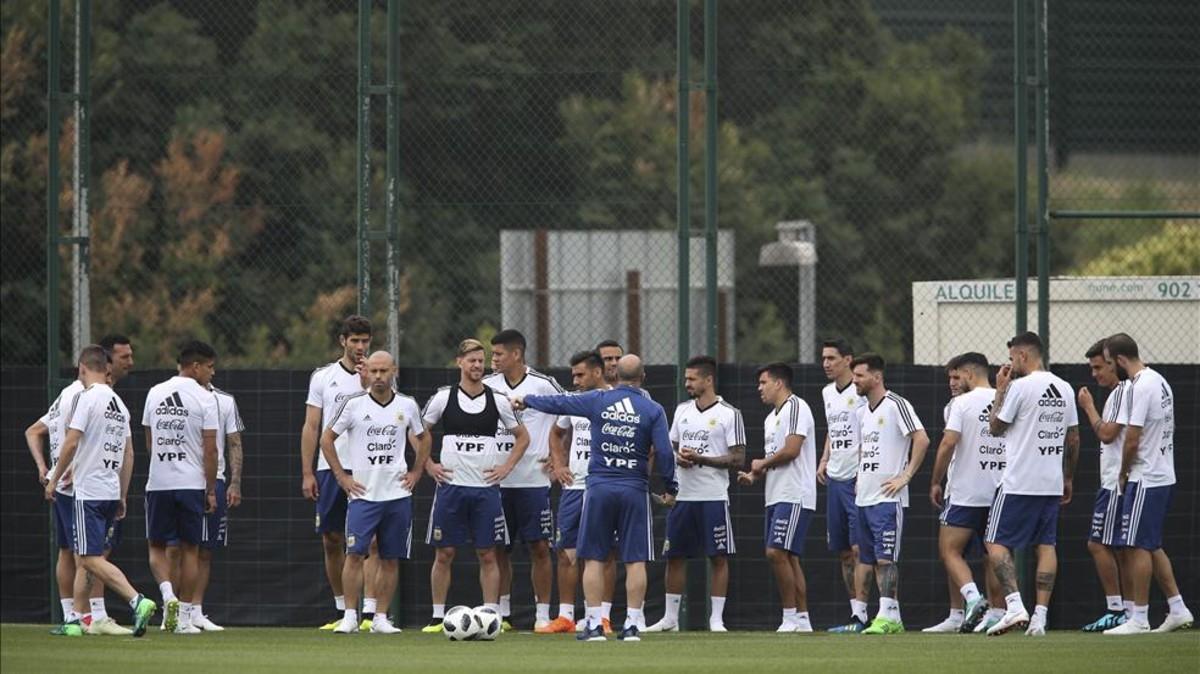 Los 23 jugadores de Argentina han trabajado en Barcelona