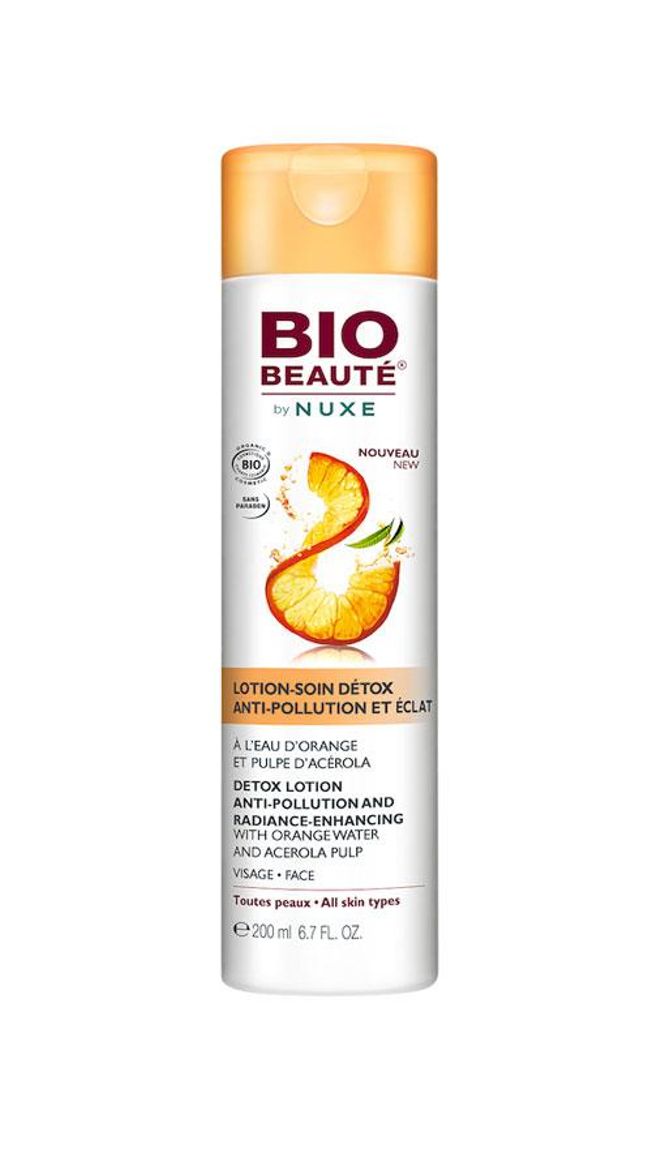 Loción détox antipolución y luminosidad, de Bio Beauté by Nuxe