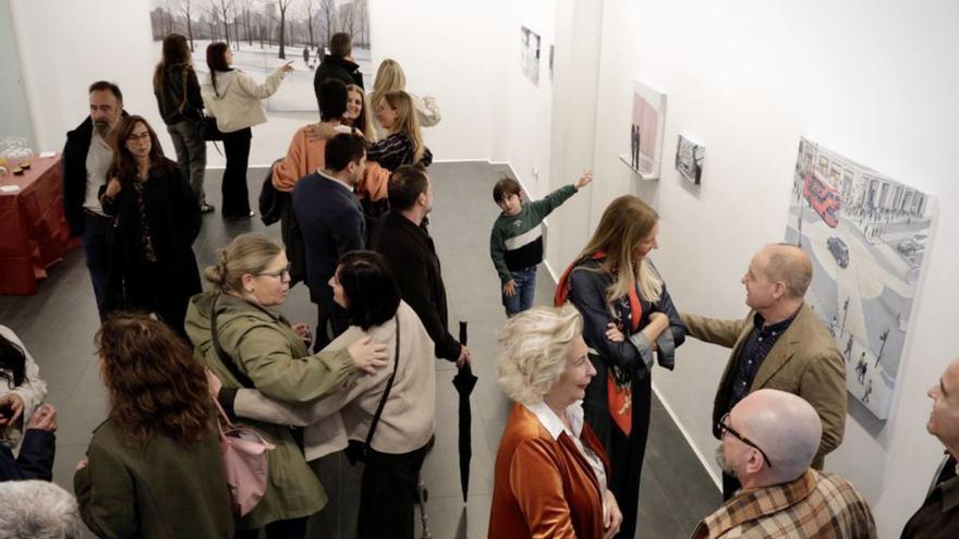"El amor en tránsito", en la Galería Llamazares | JUAN PLAZA