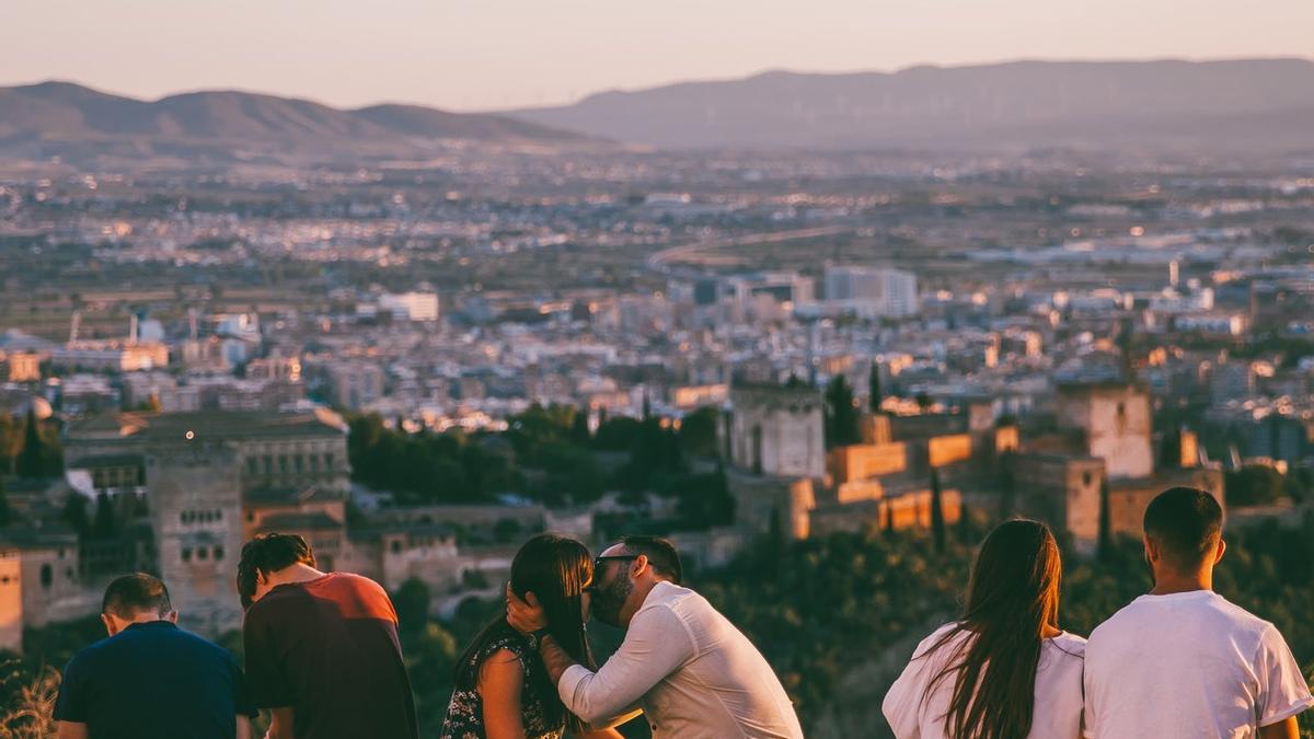 Granada, beso