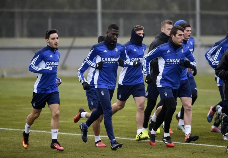 Primer entrenamiento tras parón navideño