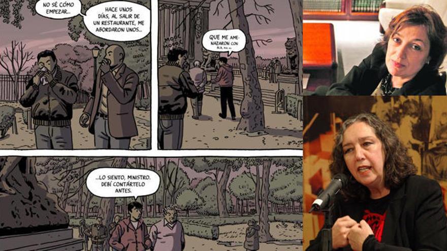 Cómic de Paco Roca, Isabel Burdiel y Marcela Lagarde.