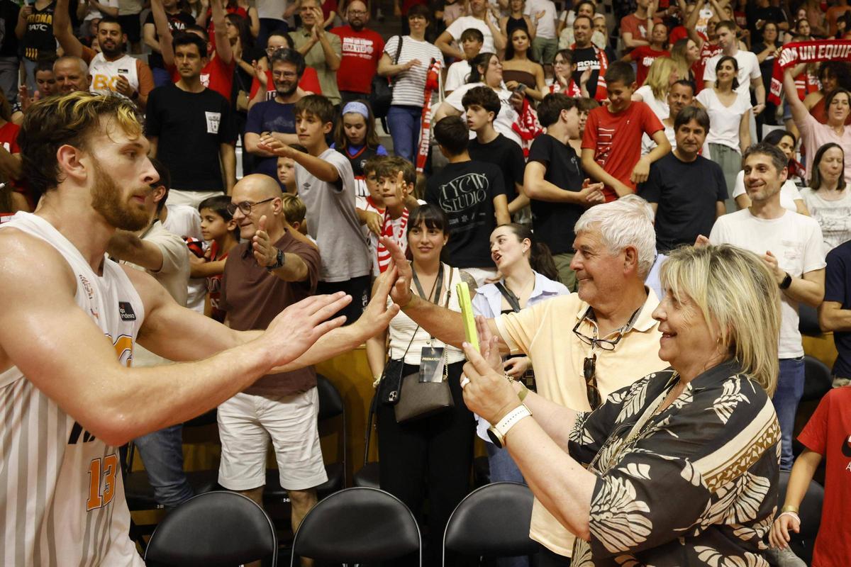 Les imatges del Bàsquet Girona - Joventut Badalona