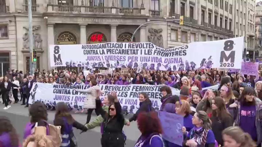 El feminismo reclama en las calles derechos y libertades para todas las mujeres