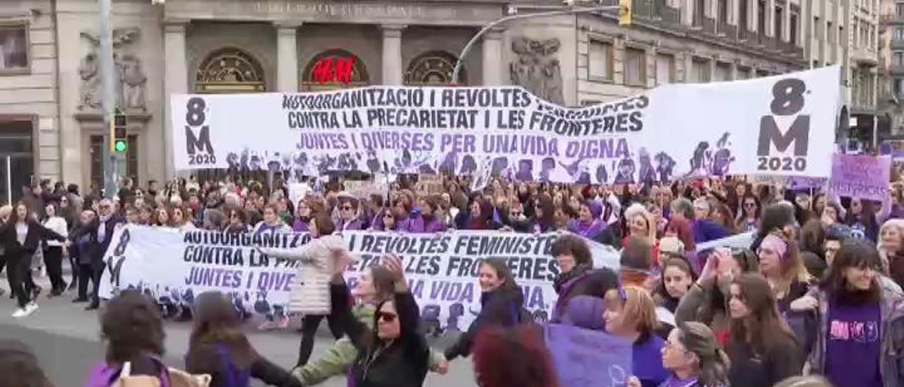 El feminismo reclama en las calles derechos y libertades para todas las mujeres