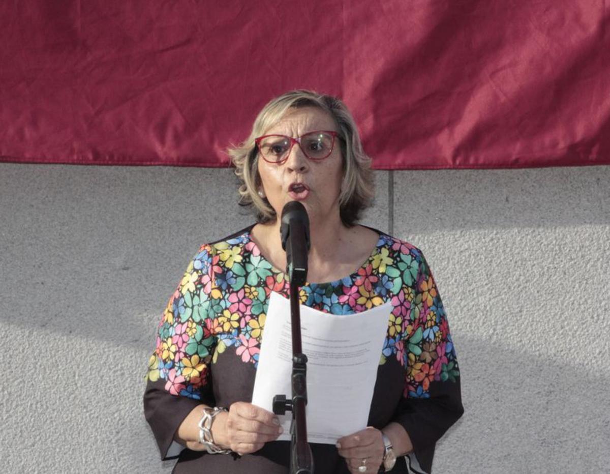 Los ediles del PSOE de Cangas. | // S.Á.