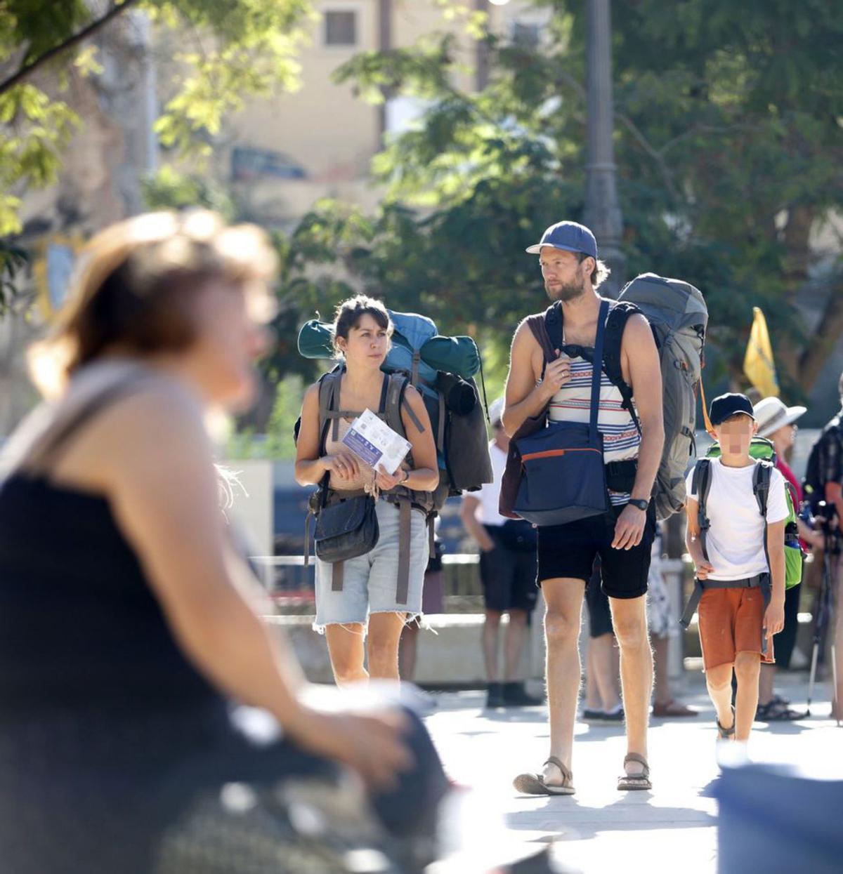 Turistas en Málaga. | L.O