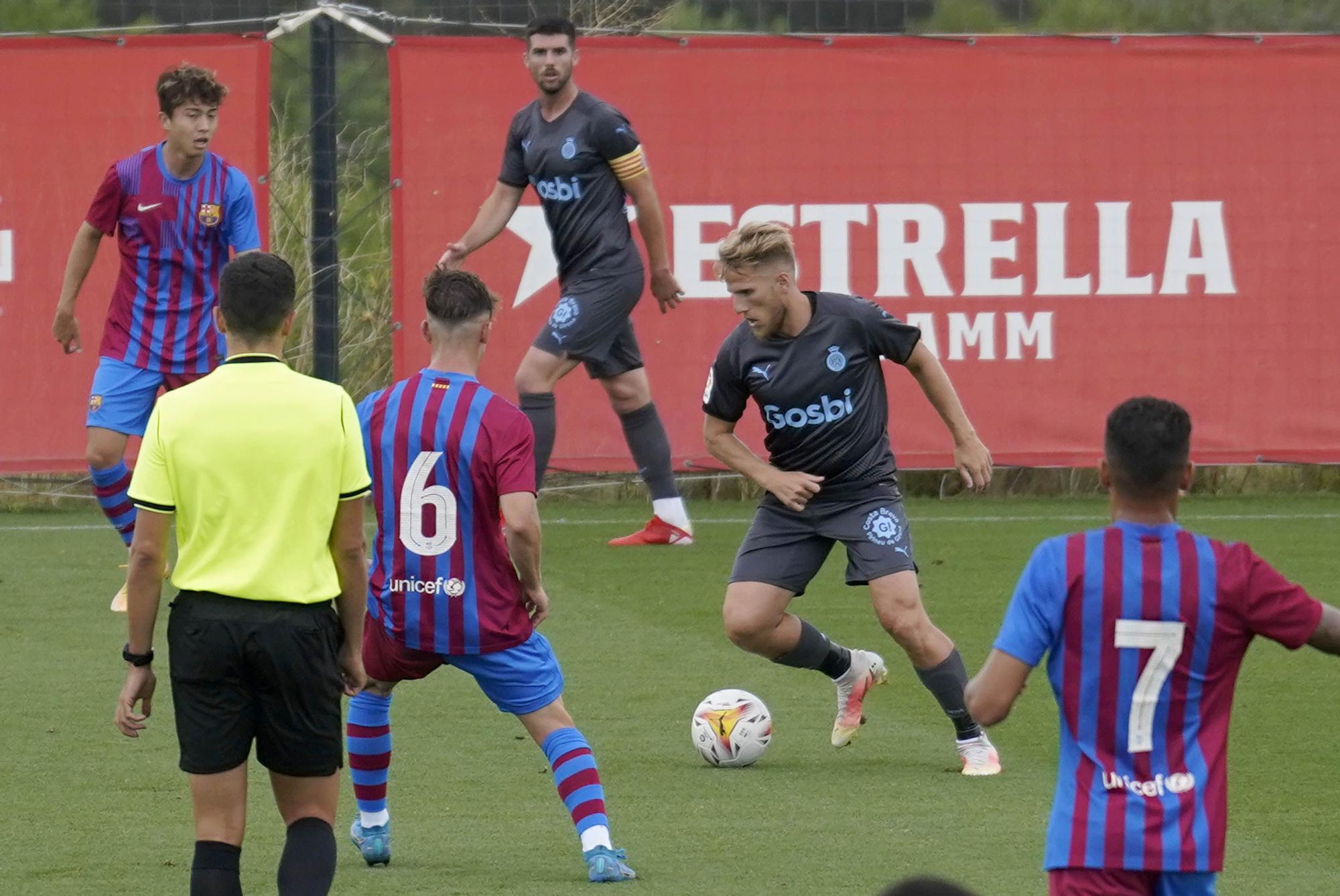 El Girona - Barça B en imatges