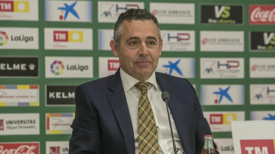 Diego García, presidente del Elche