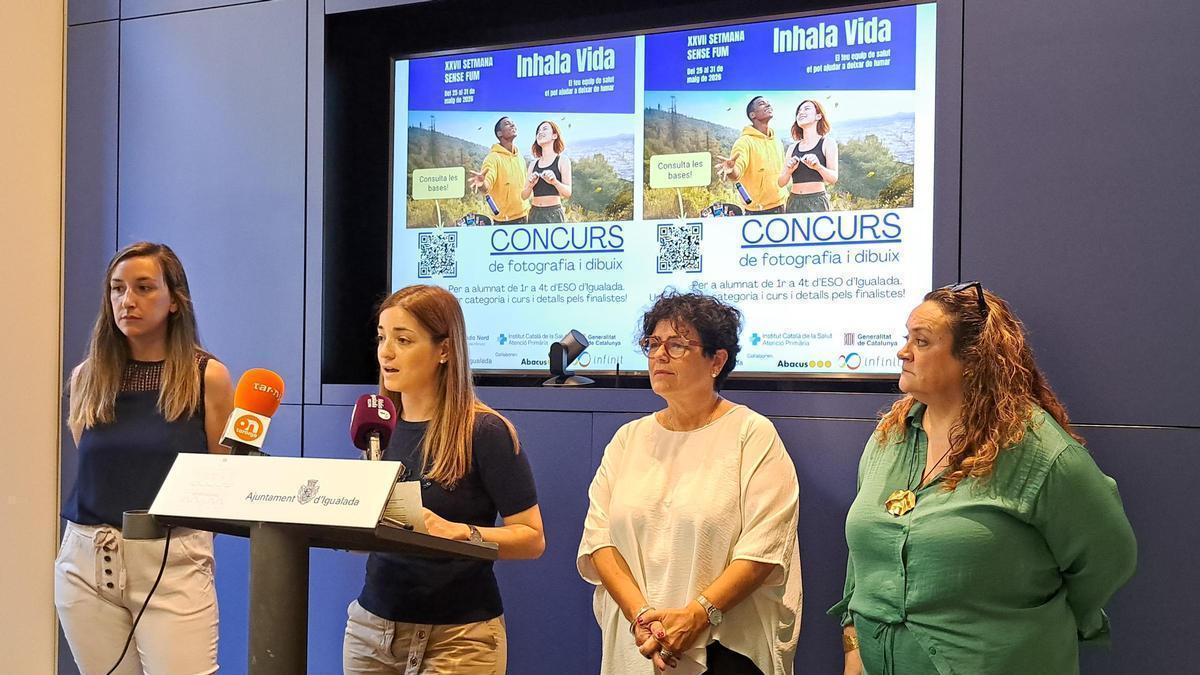 Exposició de com serà el concurs "Inhala vida"