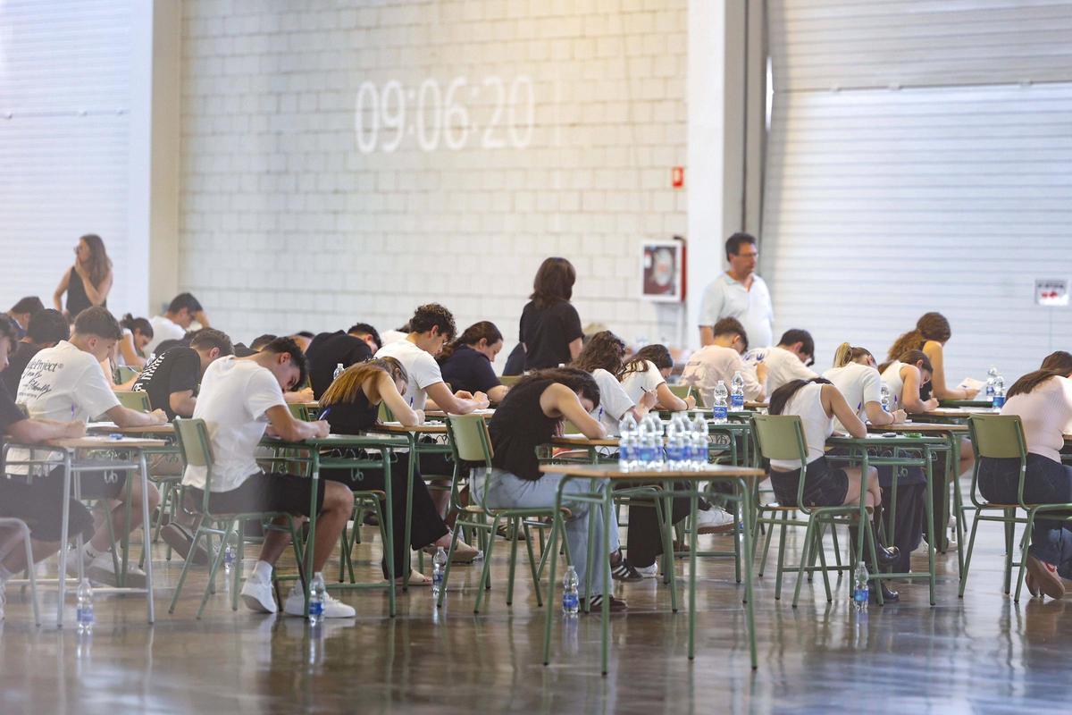 Primer día de la PAU en Ibiza