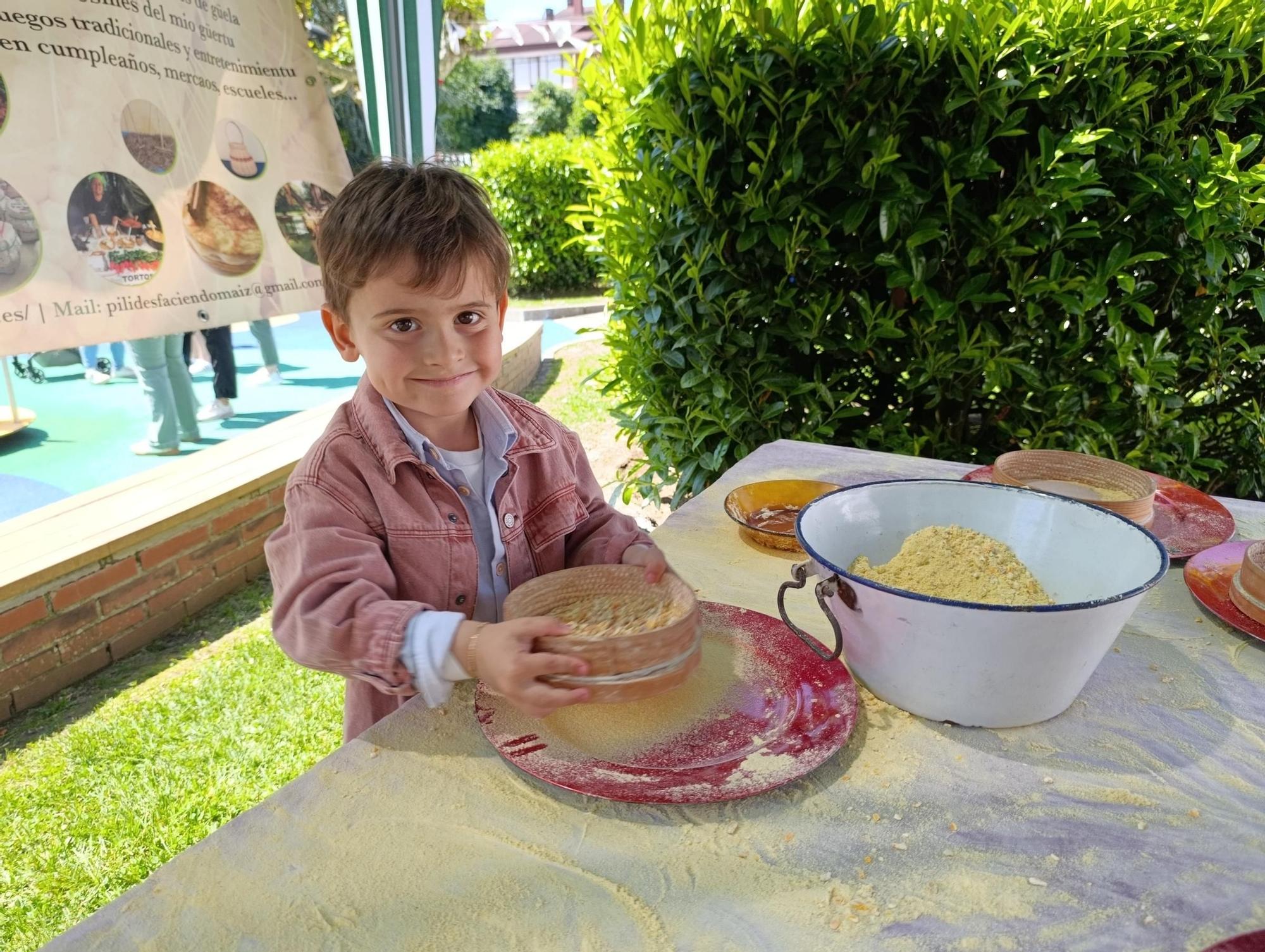 Los pequeños de Llanera conocen los oficios tradicionales