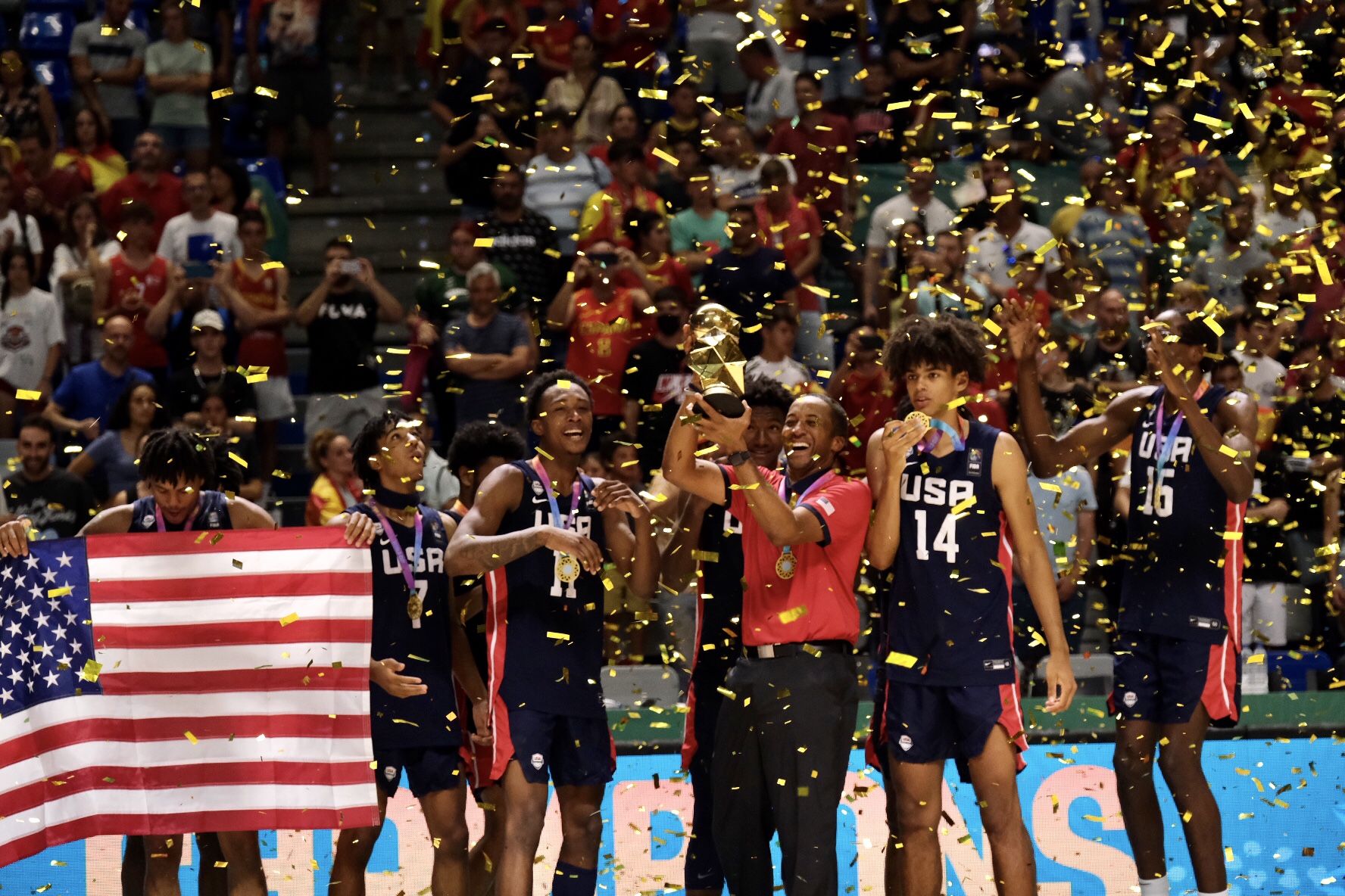 Mundial sub-17 de baloncesto: España 67-79 USA