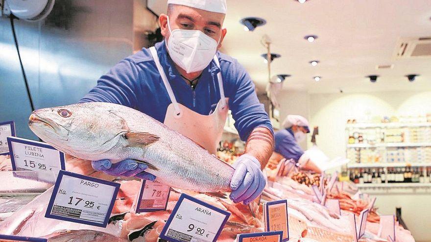 El pescado no ha subido tanto de precio en relación a otros alimentos.