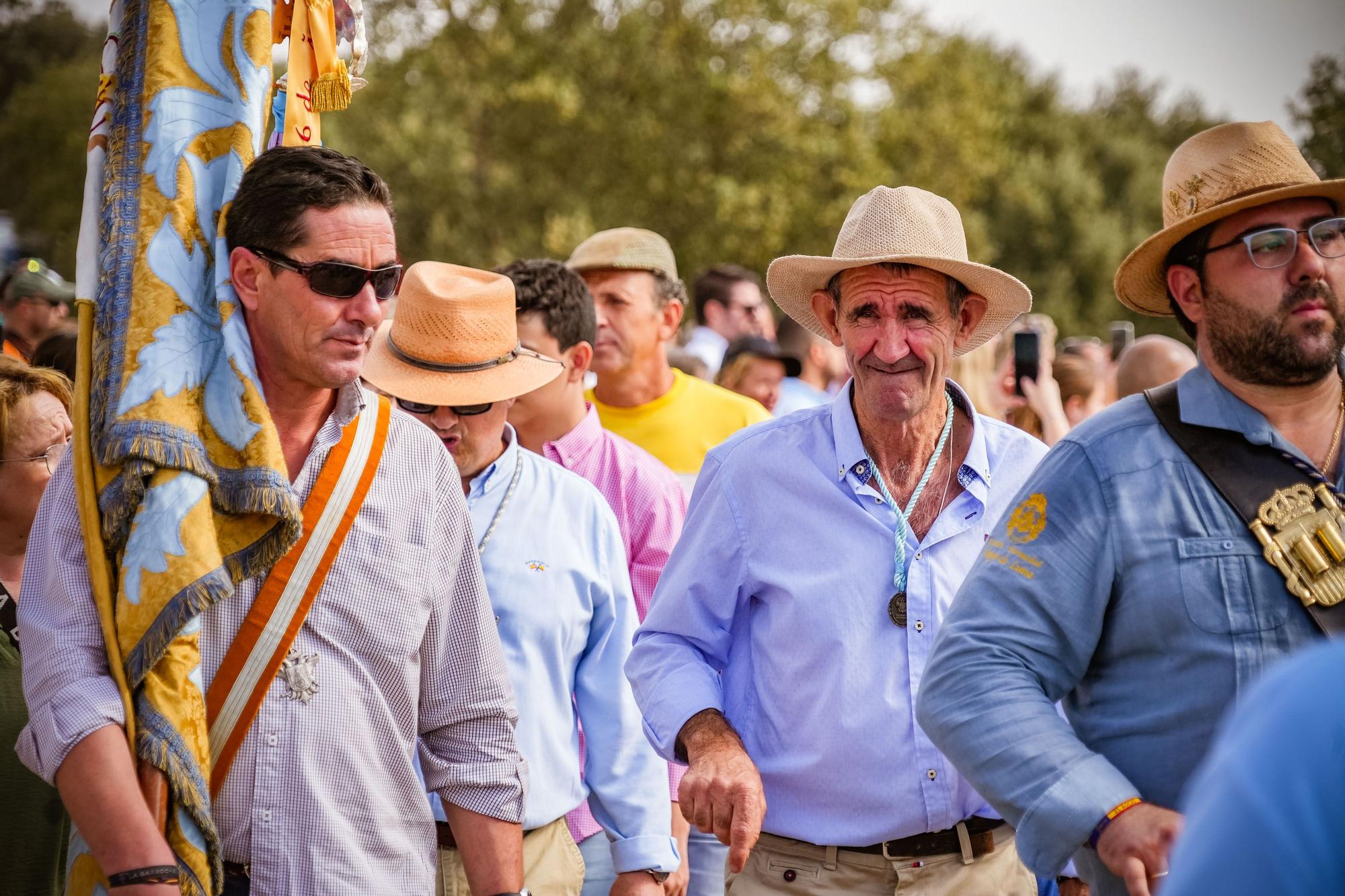 La Virgen de Luna regresa a su ermita rodeada de romeros