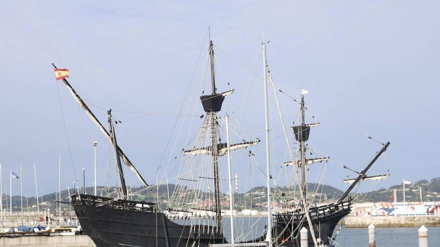 Viento en popa y a toda vela atraca la nao Victoria en Gijón: ¿cuándo se podrá visitar la réplica del primer barco que dio la vuelta al mundo?