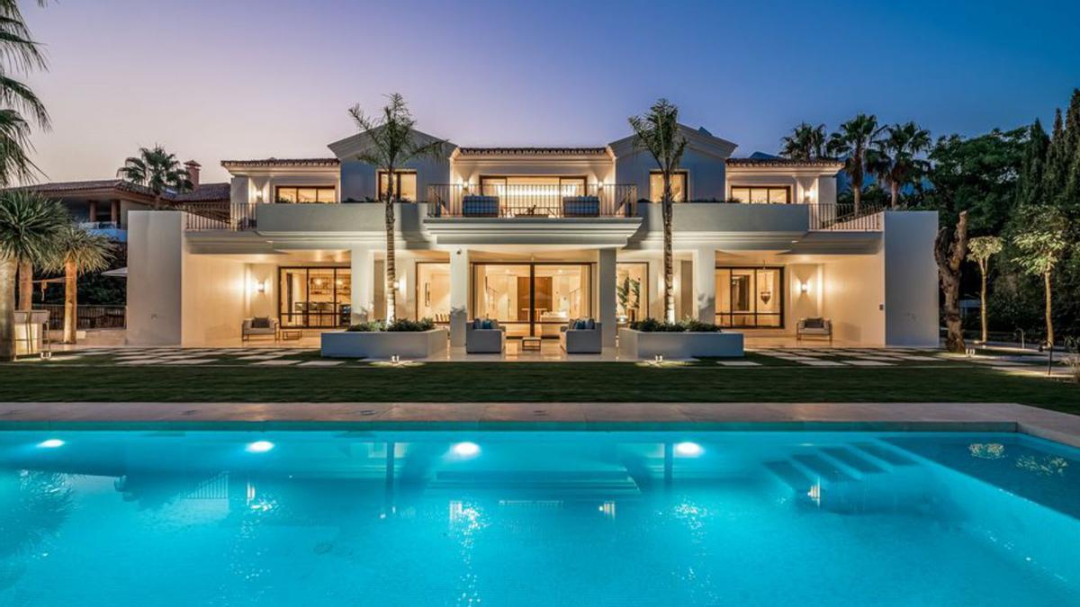 Una casa del segmento de lujo en Marbella. | L. O.