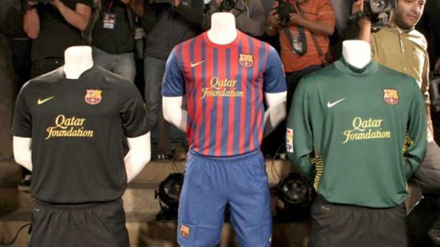 El Barça presenta su nueva equipación