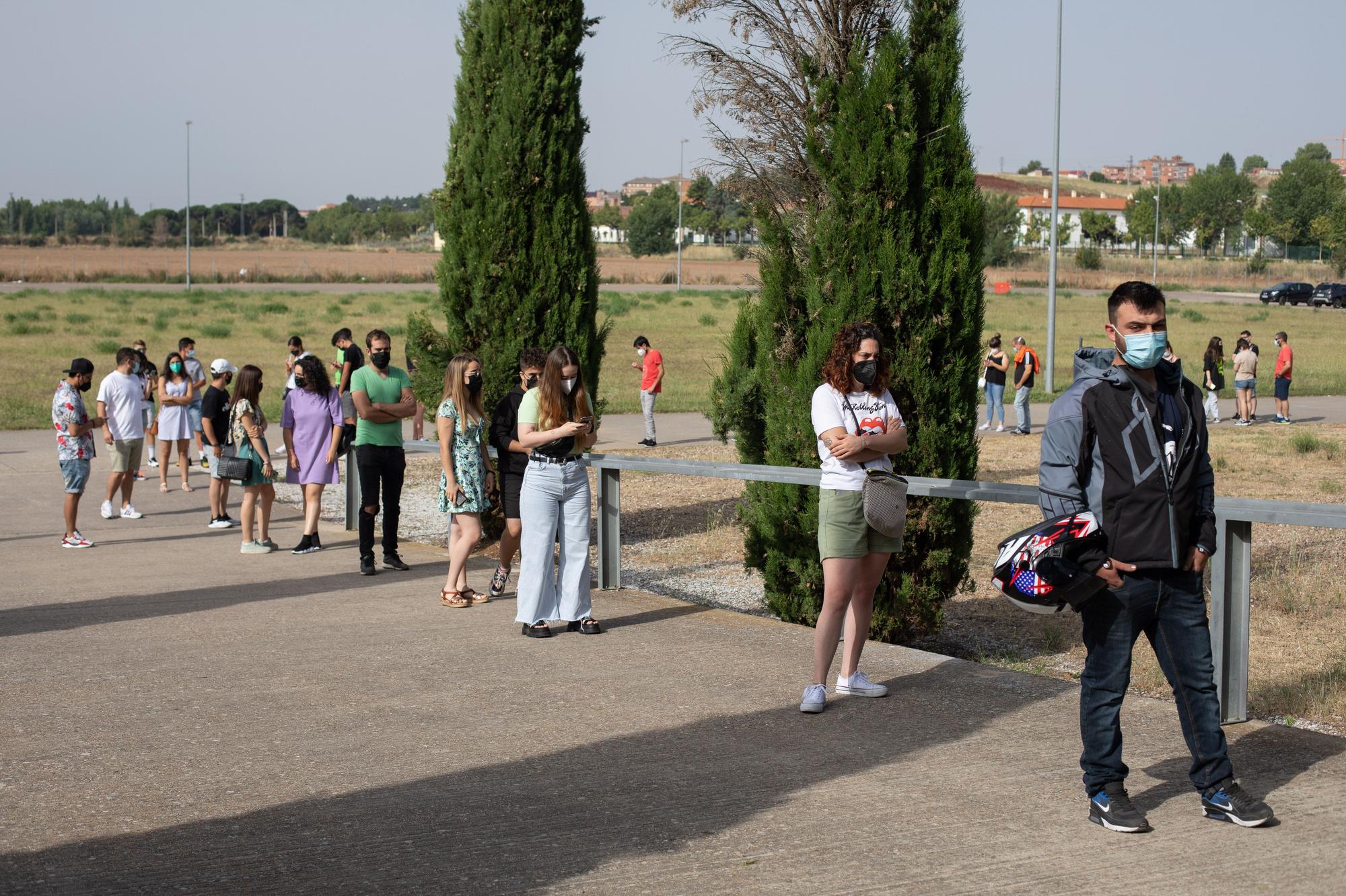 GALERÍA | El cribado masivo de jóvenes en Zamora