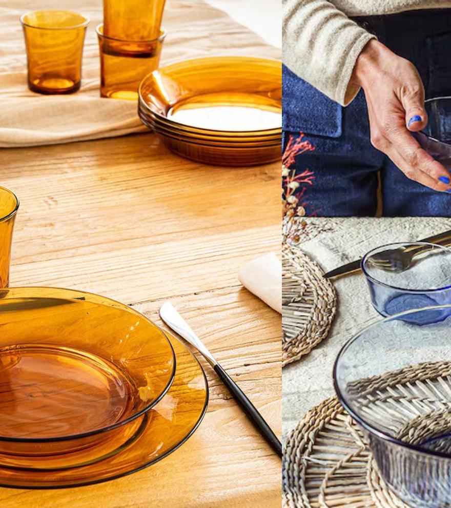 Vuelven los platos de Duralex: un conocido supermercado vende la clásica vajilla con nuevos diseños