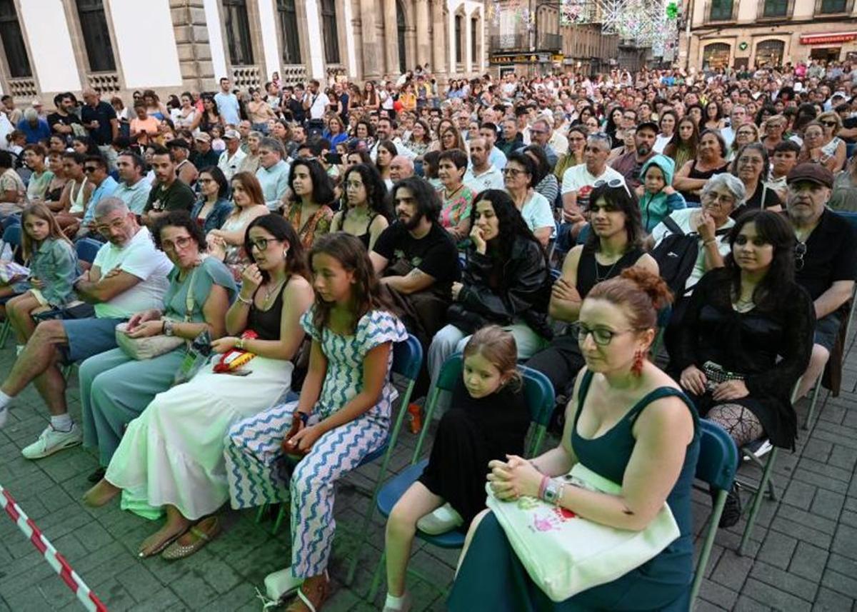 Un momento del concierto «Érase outra vez: O musical». | RAFA VÁZQUEZ