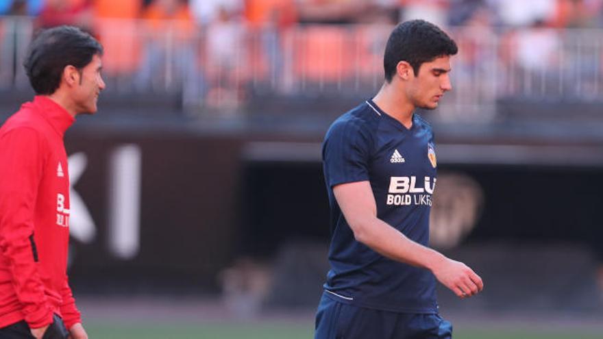 ¿Estará Guedes frente al Betis?