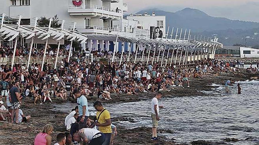 Zona cÃ©ntrica de Sant Antoni de Portmany donde estaba enclavado el piso del demandante.