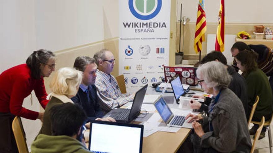 Maratón de edición en Wikipedia sobre Pinazo