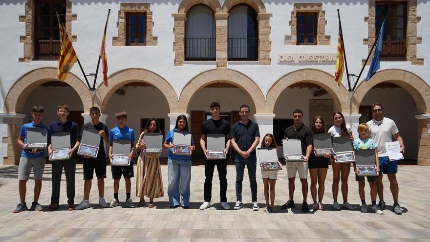Estos son los trece deportistas de Ibiza reconocidos por Santa Eulària por sus éxitos deportivos nacionales e internacionales
