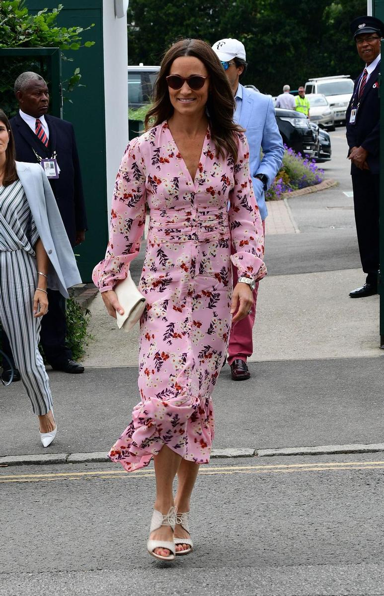 Pippa Middleton brilló en la final masculina de 2019