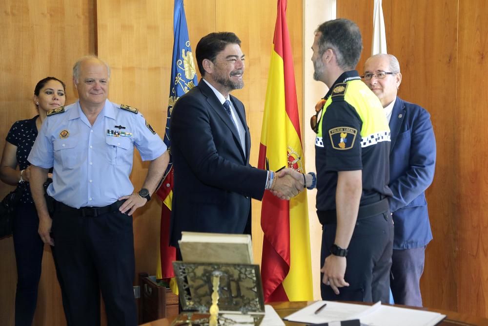 Más policías para Alicante